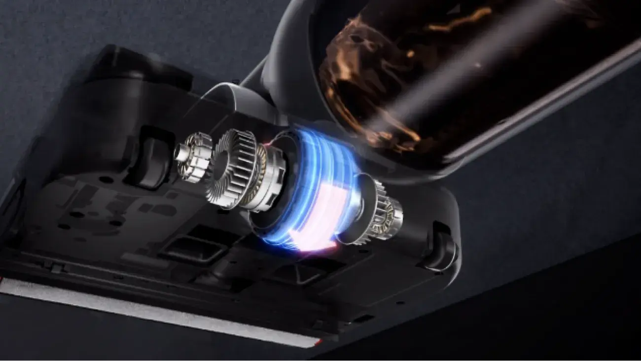 Second-generation M05 direct-drive motor boosts the power of the floor washer to a new level